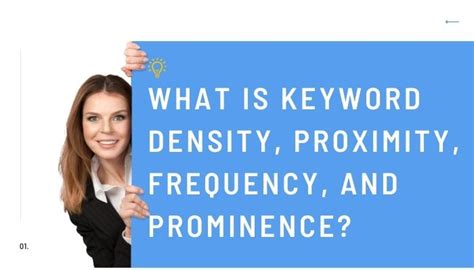 How Keyword Density, Frequency, Prominence and Proximity .